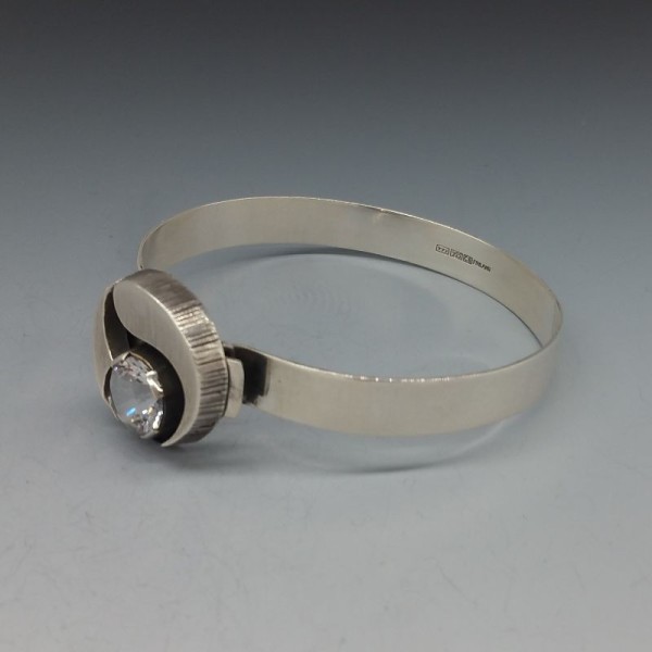 Karl good Laine (Finland). Silver Bracelet. 1980. Vintage.